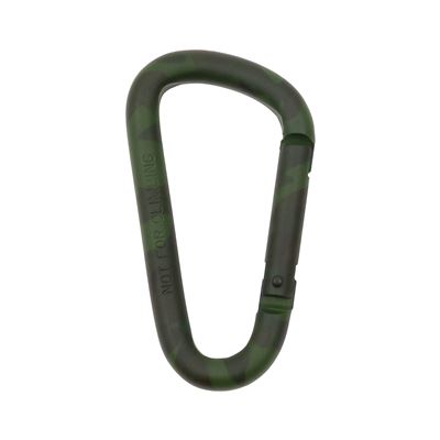 Moschettone D 8 mm x 8 cm CAMO