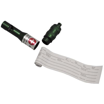 Fischietto Alu 9 cm VERDE MFH 27564 2