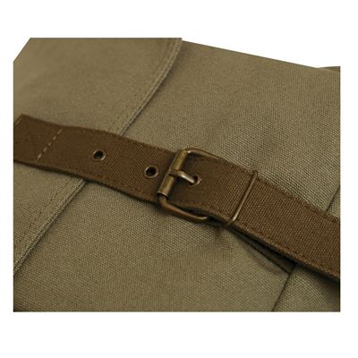 Borsa MESSENGER DELUXE Vintage in tela VERDE ROTHCO 2759 5