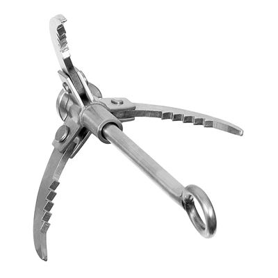 Ancora da lancio pieghevole con corda da 15 metri  27785 3