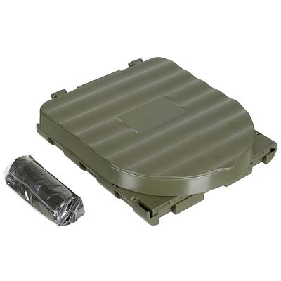 Toilette CAMPING pieghevole portatile VERDE FOX Outdoor 27920B 5