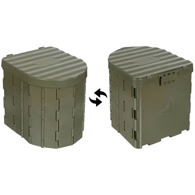 Toilette CAMPING pieghevole portatile VERDE FOX Outdoor 27920B 3