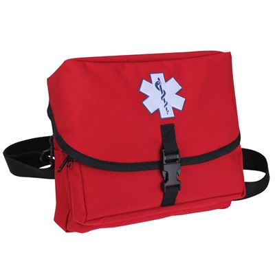 Borsa medica EMS pieghevole ROSSA
