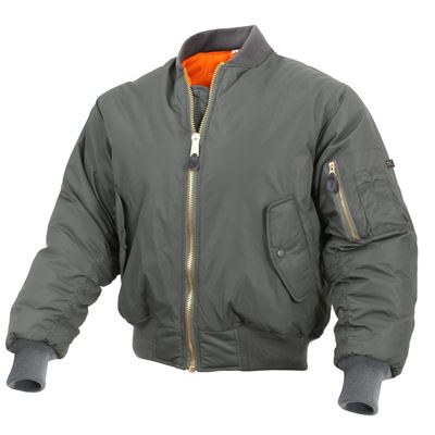 Giacca bomber ENHANCED MA1 FLIGHT SAGE GREEN