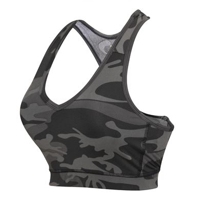 Reggiseno sportivo WORKOUT BLACK CAMO