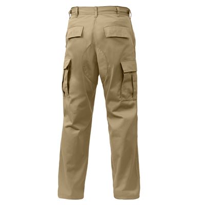 Pantaloni BDU RELAXED ZIPPER FLY KHAKI ROTHCO 2931 2