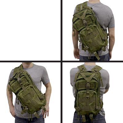 Zaino CONVERTIBLE TRANSPORT medio VERDE ROTHCO 29530 5