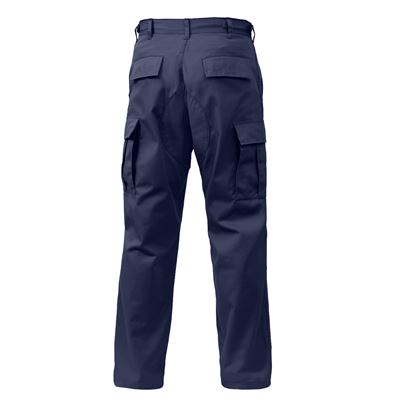 Pantaloni BDU RELAXED ZIPPER FLY BLU ROTHCO 2961 2