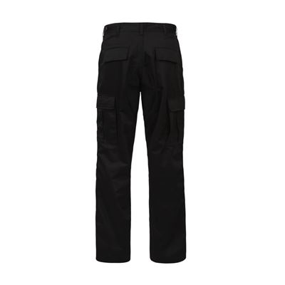 Pantaloni BDU RELAXED ZIPPER FLY NERI ROTHCO 2971 4