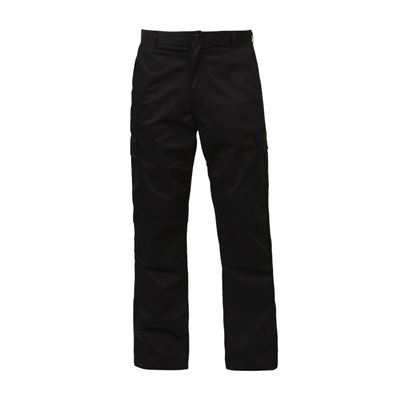 Pantaloni BDU RELAXED ZIPPER FLY NERI