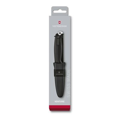 Coltello con lama fissa VENTURE NERO VICTORINOX 3.0902.3 4