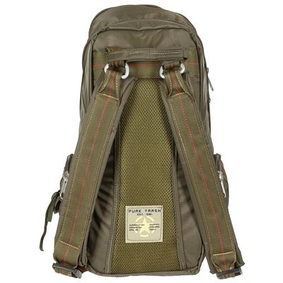 Zaino con moschettone 20 l VERDE Pure Trash 30034 2