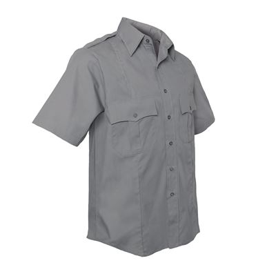 Camicia POLICIE A SECURITY manica corta GRIGIA