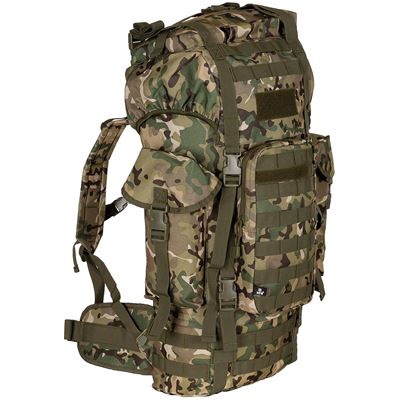 Zaino da combattimento MOLLE 65 l imbottito + rinforzo ALU OPERATION CAMO