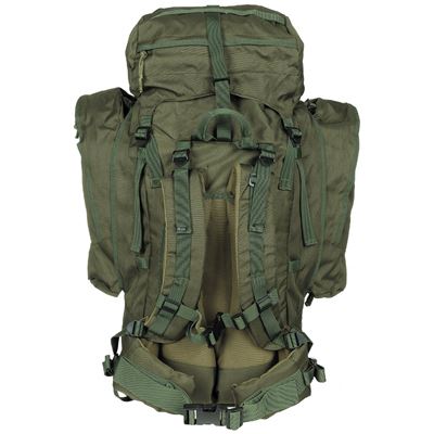 Zaino ALPIN 110L 2 tasche laterali staccabili VERDE MFH 30313B 3