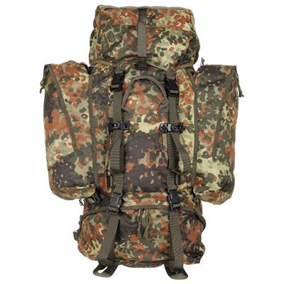Zaino ALPIN 110L 2 tasche laterali staccabili FLECKTARN