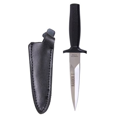 Coltello a lama fissa RAIDER I INOX con fodero