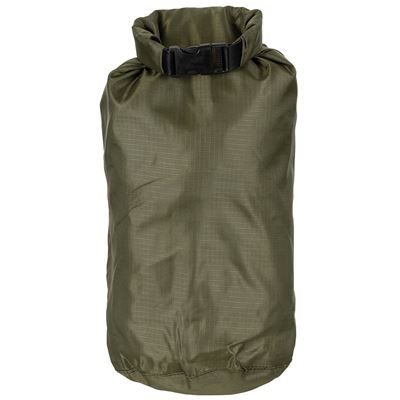 Borsa impermeabile piccola rip-stop 4 litri. VERDE