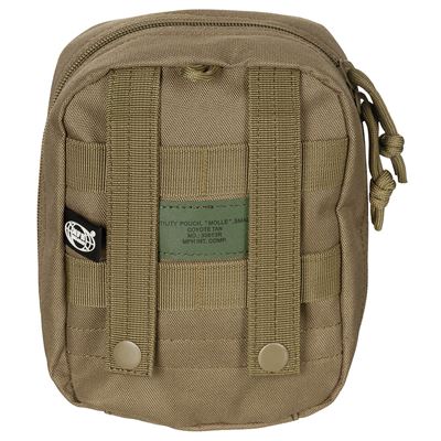 Custodia multiuso MOLLE piccola 13x7x19cm COYOTE BROWN MFH 30613R 2