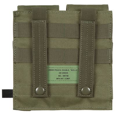 Borsa MOLLE doppia per caricatori M4/M16 VERDE MFH 30615B 2