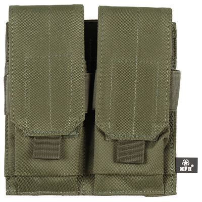 Borsa MOLLE doppia per caricatori M4/M16 VERDE