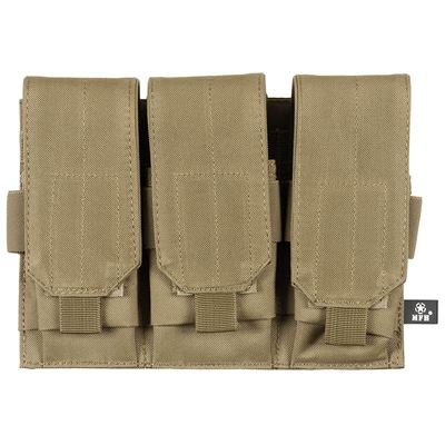 Marsupio MOLLE per caricatori M4/M16 triplo COYOTE BROWN