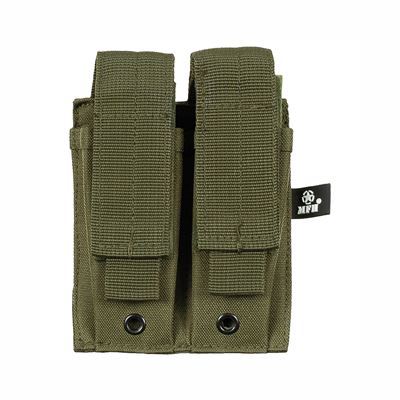 Marsupio MOLLE per due caricatori di pistola VERDE