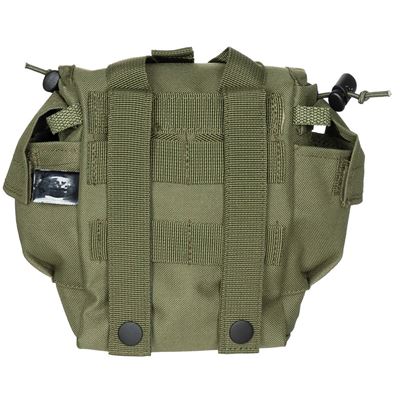 Custodia MOLLE per bottiglia da 1 l/Utility VERDE MFH 30621B 2