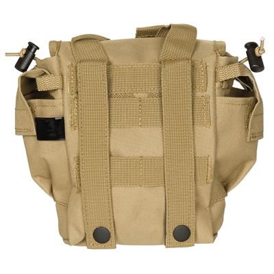 Custodia MOLLE per bottiglia da 1 l/Utility COYOTE MFH 30621R 2