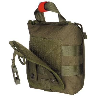 Custodia per attrezzatura di primo soccorso IFAK MOLLE VERDE MFH 30630B 3