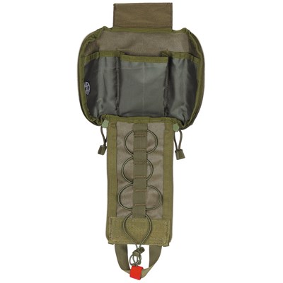 Custodia per attrezzatura di primo soccorso IFAK MOLLE VERDE MFH 30630B 4