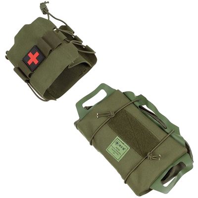 Custodia Tactical IFAK per attrezzatura di primo soccorso VERDE MFH 30632B 3