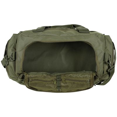 Borsa BW PILOT per casco VERDE/ARANCIONE MFH 30646B 3