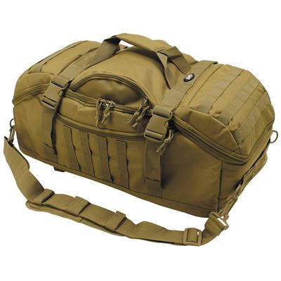 Borsa combinata con zaino TRAVEL MOLLE COYOTE