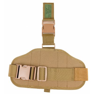 Fondina per arma da coscia MOLLE COYOTE BROWN MFH 30708R 2