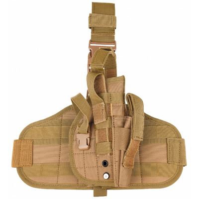 Fondina per arma da coscia MOLLE COYOTE BROWN