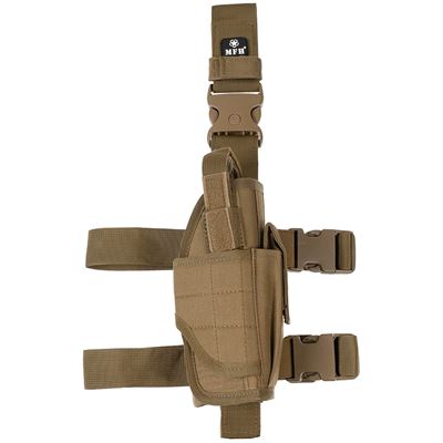 Fondina per arma da coscia destra COYOTE BROWN