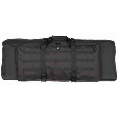 Borsa per due fucili 90 cm MODULAR con cinghie per lo schiena NERA MFH 30781A 2