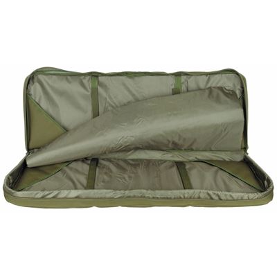 Borsa per due fucili 90 cm MODULAR con cinghie per lo schiena VERDE MFH 30781B 5