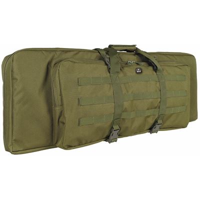Borsa per due fucili 90 cm MODULAR con cinghie per lo schiena VERDE