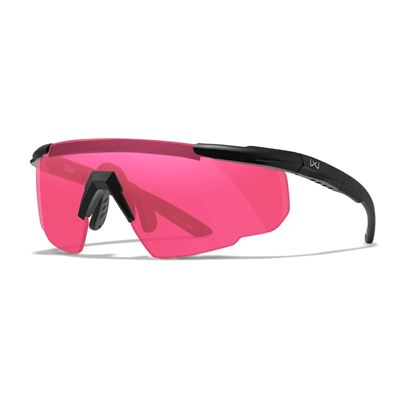 Occhiali da tiro SABER ADVANCED set II di 3 lenti Montatura NERA WILEY X 309-W 2