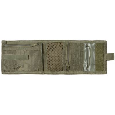 Portafoglio ID CASE con cordino VERDE MFH 30930B 2