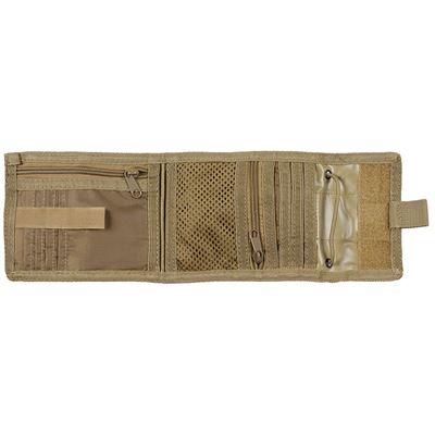 Portafoglio ID CASE con cordino COYOTE BROWN MFH 30930R 2