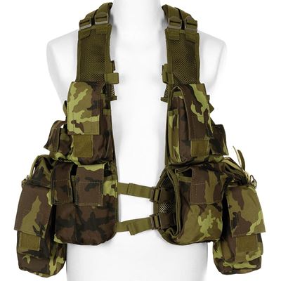 Gilet tattico con 12 tasche modello 95 bosco MFH 30993J 5