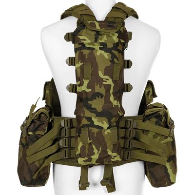 Gilet tattico con 12 tasche modello 95 bosco MFH 30993J 4
