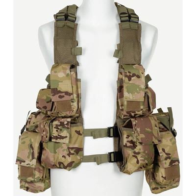 Gilet tattico con 12 tasche OPERATION CAMO MFH 30993X 2