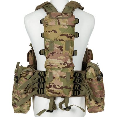 Gilet tattico con 12 tasche OPERATION CAMO MFH 30993X 3