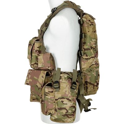 Gilet tattico con 12 tasche OPERATION CAMO MFH 30993X 4