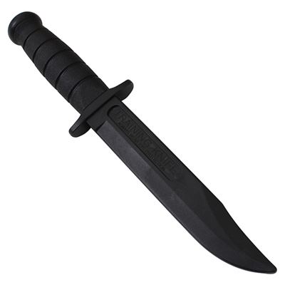 Coltello da allenamento SEMPER FI in gomma NERO