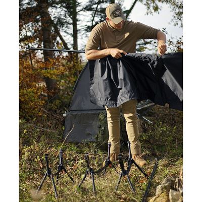 Sdraio pieghevole LIGHTWEIGHT NERO FOSCO 313252 5